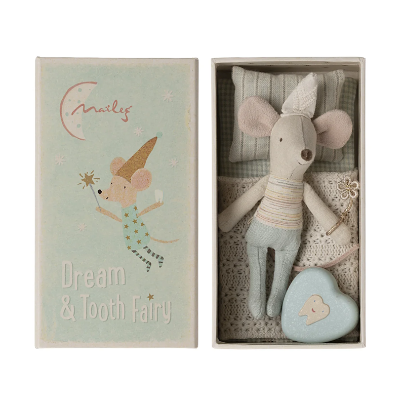 Maileg - Tooth Fairy Mouse Little Brother in Box
