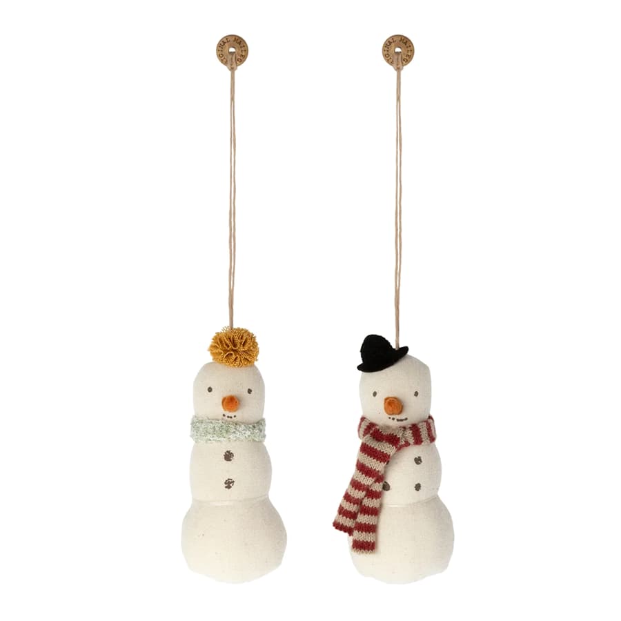 Maileg Snowman Ornaments 