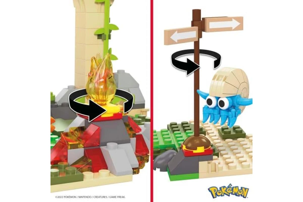 Mega Bloks - Pokémon Jungle Ruins Playset