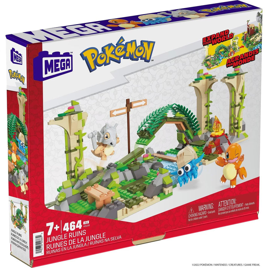 Mega Bloks - Pokémon Jungle Ruins Playset
