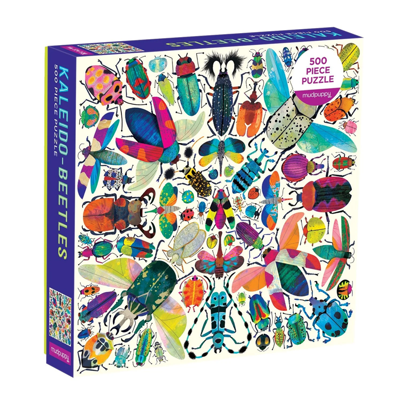 Mudpuppy - Kaleido-Beetles 500 Piece Puzzle