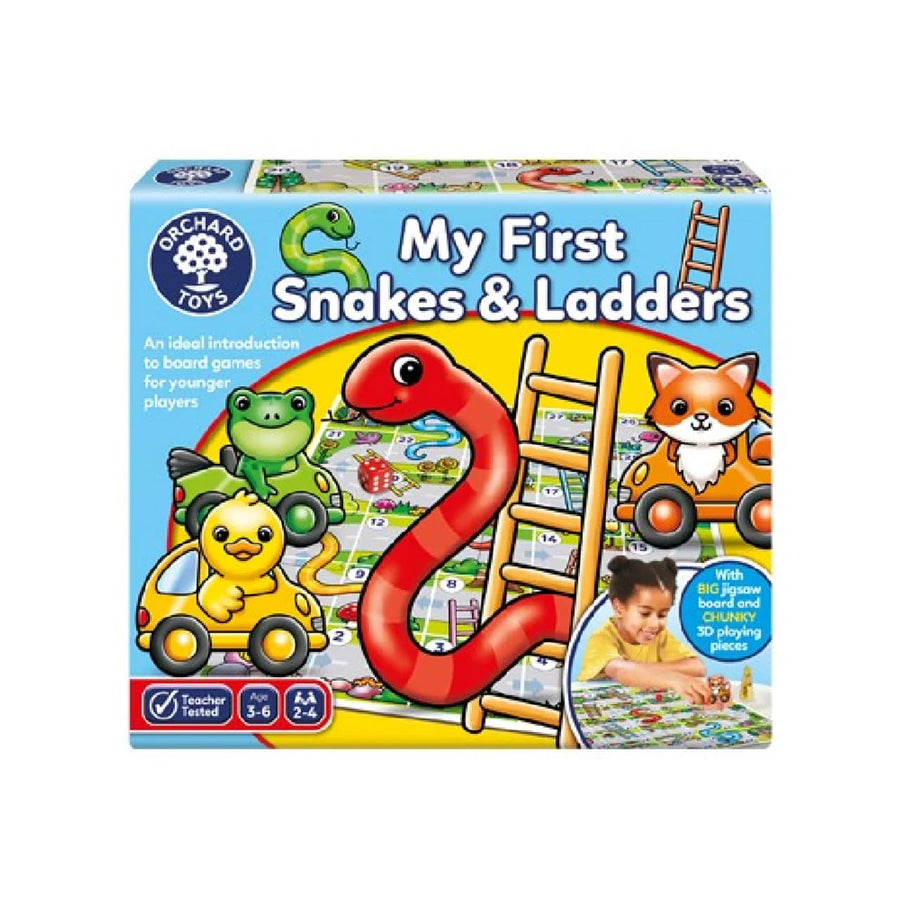 Orchard Toys My First Snakes and Ladders Game in box