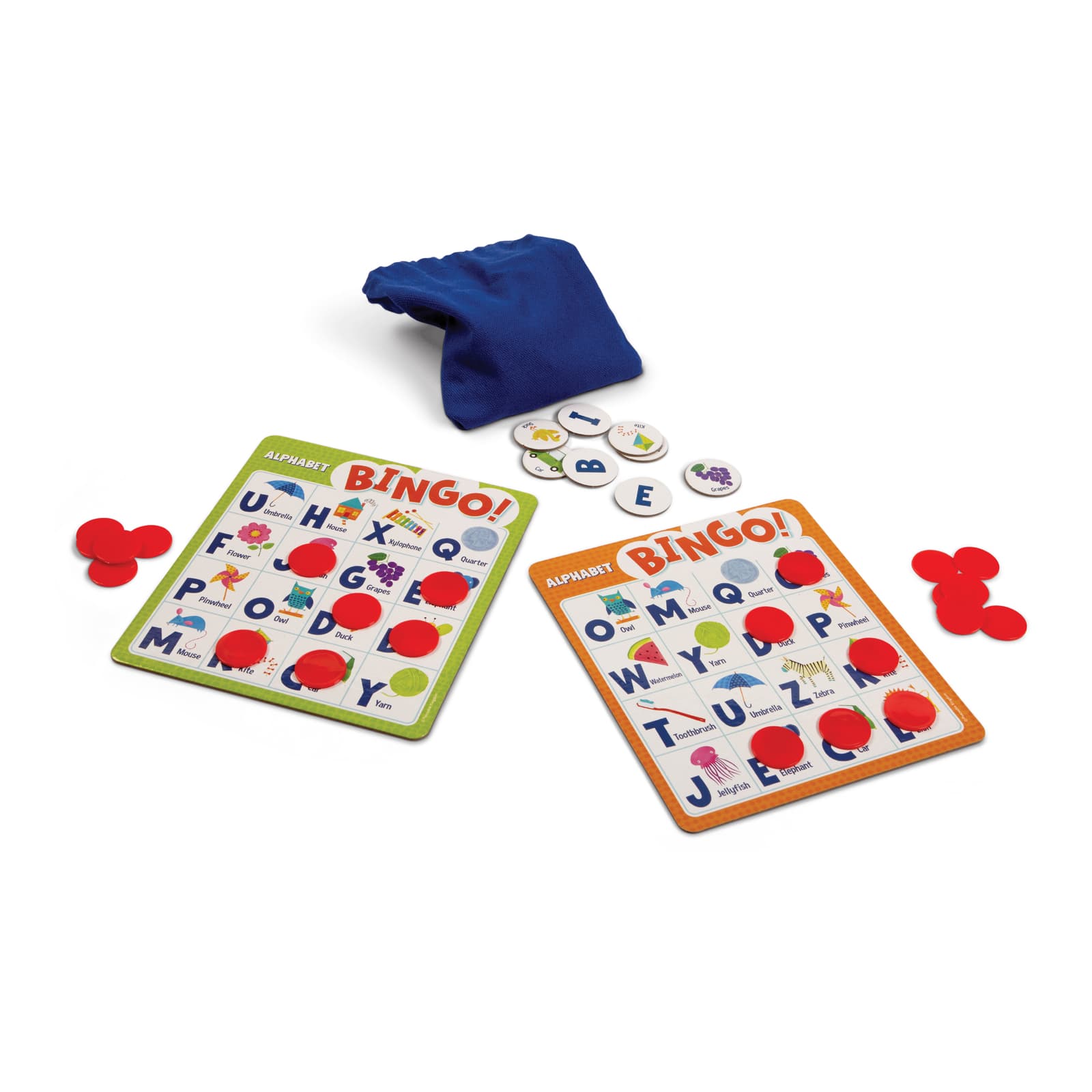 Peaceable Kingdom Alphabet Bingo - how to play