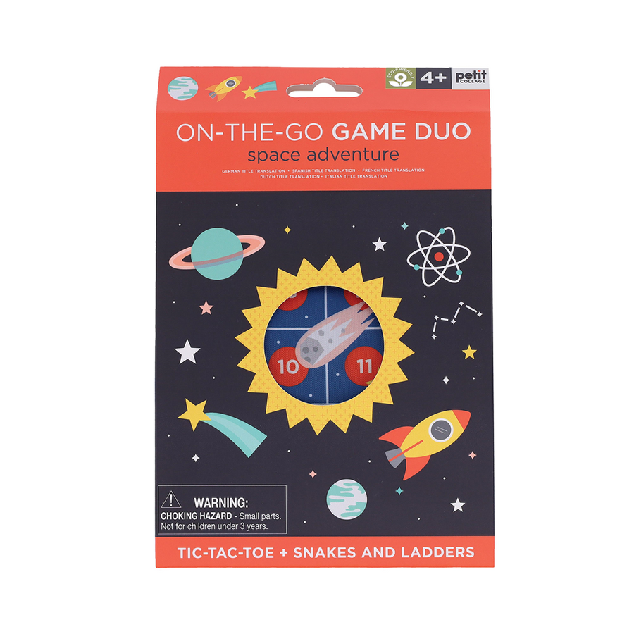Petit Collage - On-the-Go Game Duo Space Adventure