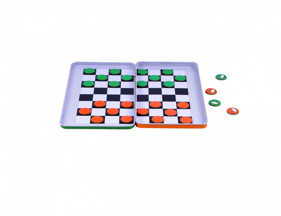 Magnetic Games To Go - Checkers