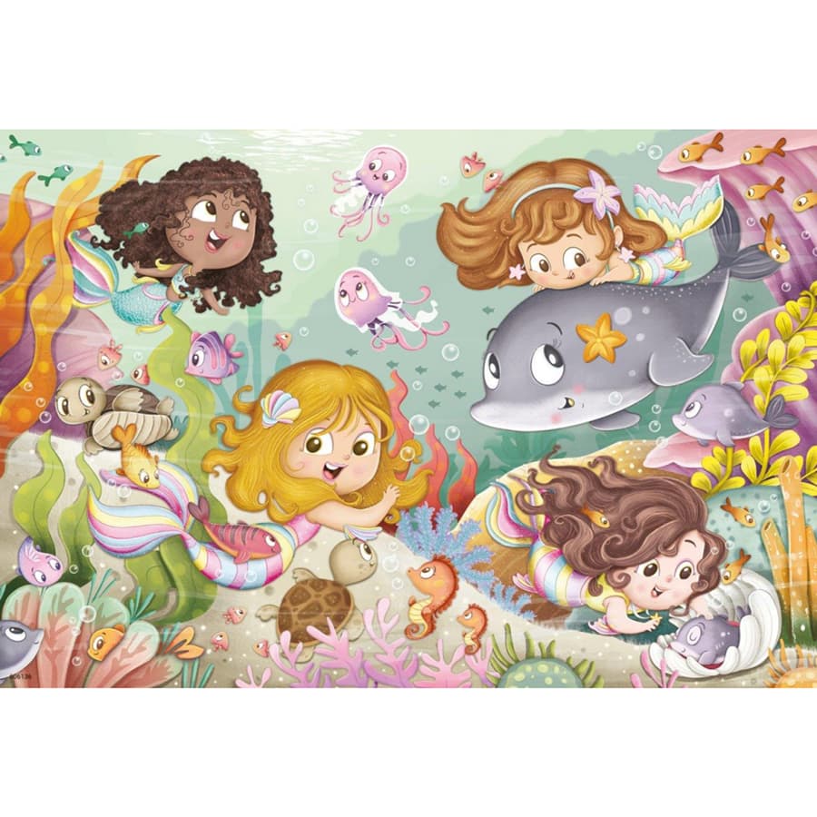 Ravensburger - Fairies and Mermaids Puzzle 2 x 12 Pc