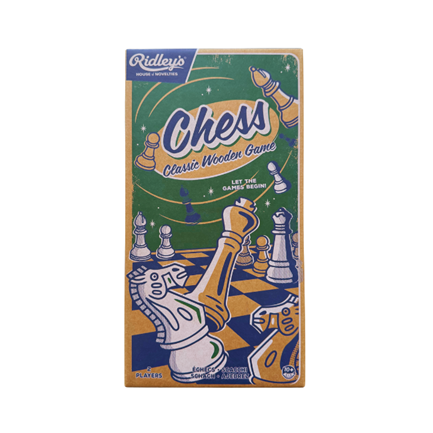 Ridleys - Wooden Chess Game