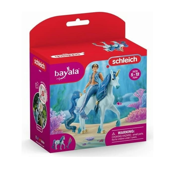 Schleich 70718 Aryon on Unicorn in box