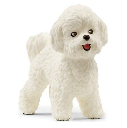 Schleich 13963 Bichon Frise Dog figurine
