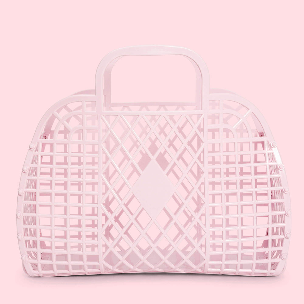 Sun Jellies - Retro Basket Pink - Large