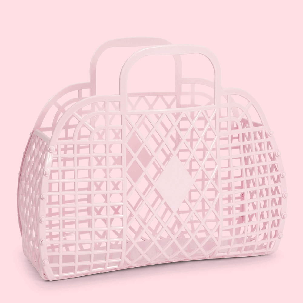 Sun Jellies - Retro Basket Pink - Large