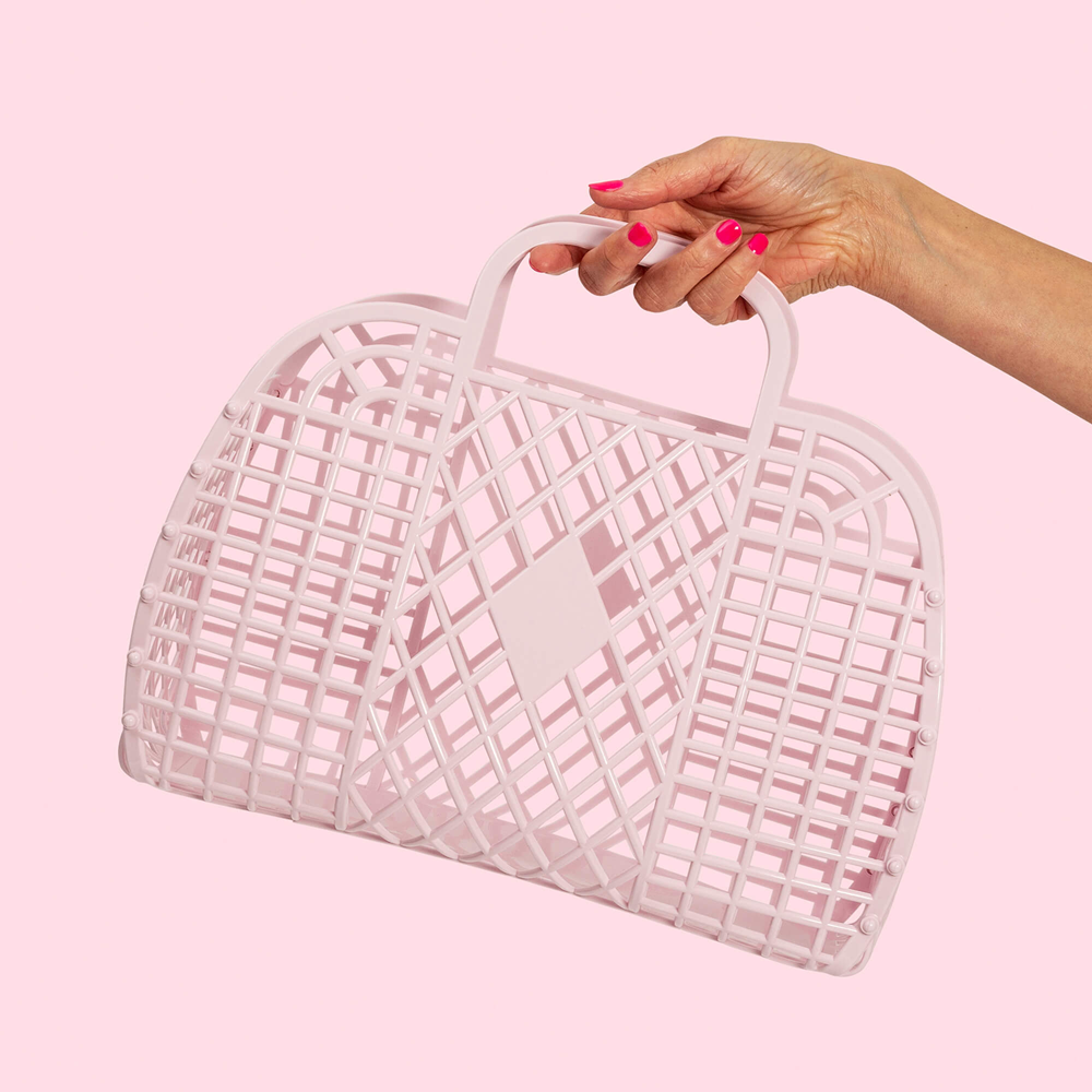 Sun Jellies - Retro Basket Pink - Large