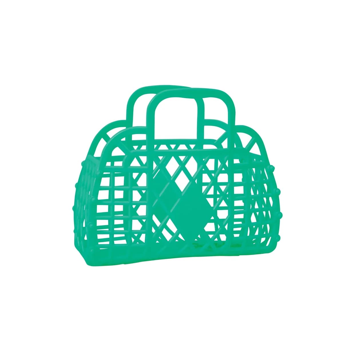 Sun Jellies Retro Basket Green Mini