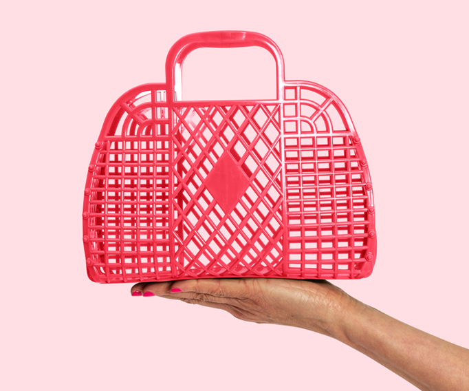 Sun Jellies - Retro Basket Coral - Small