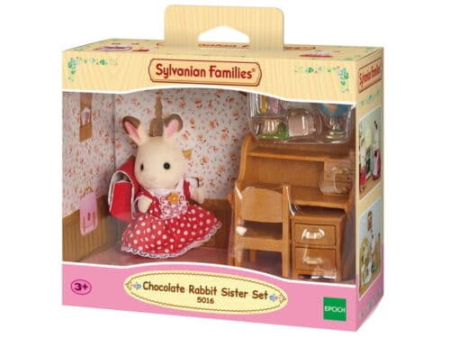Sylvanian Families Chocolate Rabbit Sister Set 5016 box