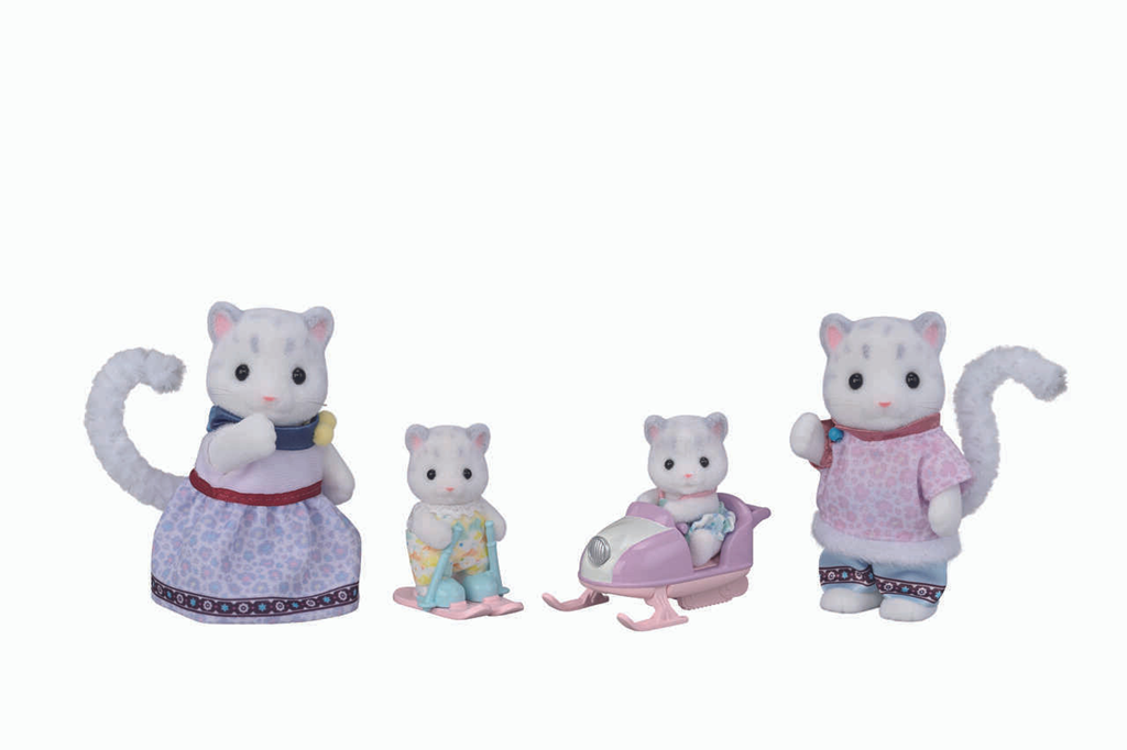 Sylvanian Families - 5814 Snow Leopard Family