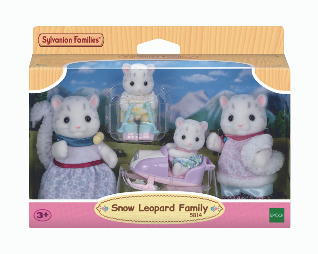 Sylvanian Families - 5814 Snow Leopard Family