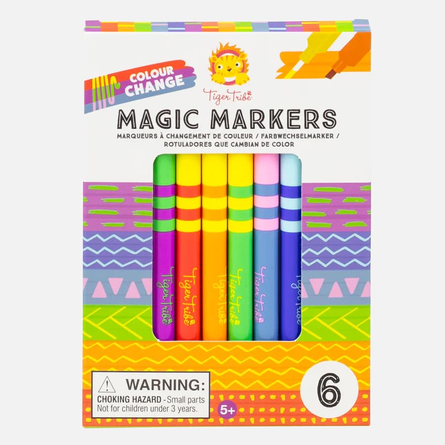 Tiger Tribe - Colour Change Magic Markers