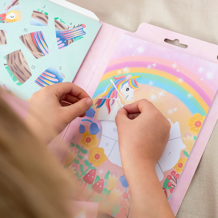 Tiger Tribe - Sticker By Numbers Magical Garden