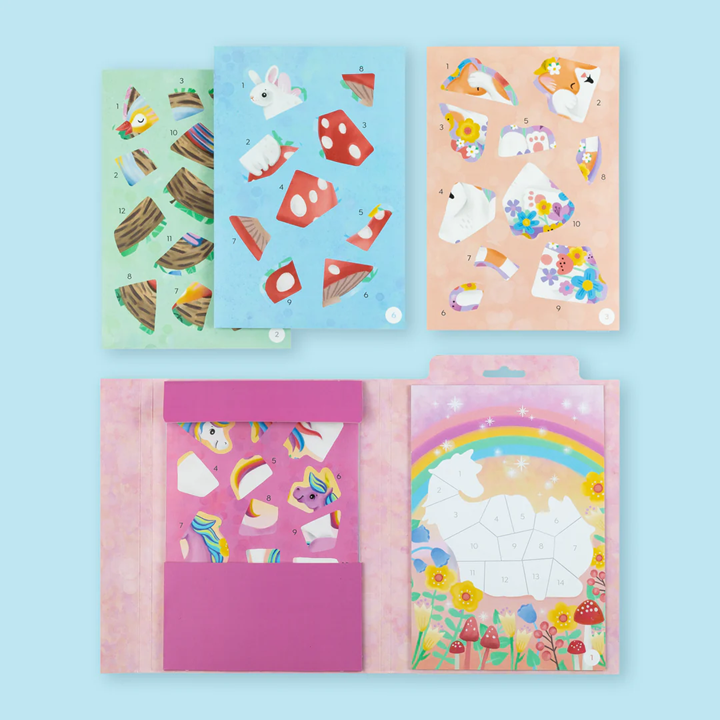 Tiger Tribe - Sticker By Numbers Magical Garden