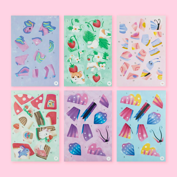 Tiger Tribe - Sticker By Numbers Magical Garden