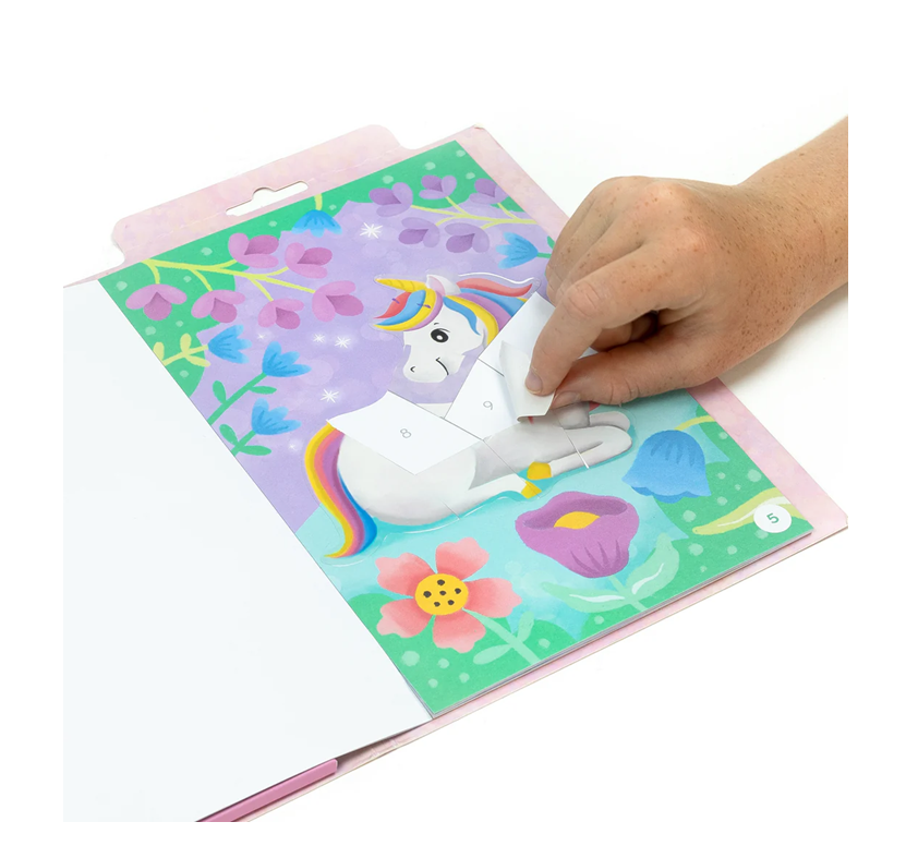 Tiger Tribe - Sticker By Numbers Magical Garden