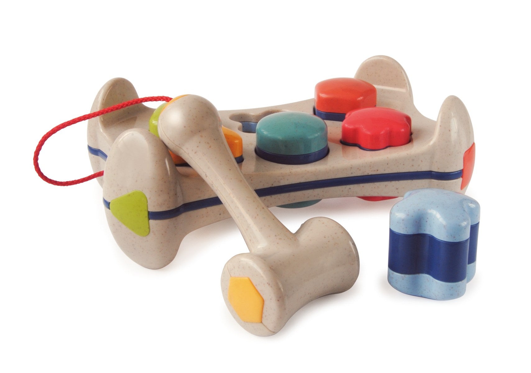Tolo Bio Shape Sorter Play Bench - eco-friendly baby & toddler toys