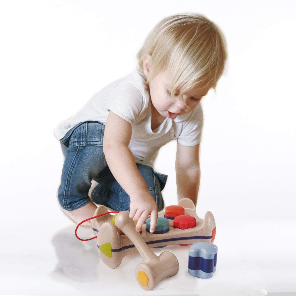 Tolo Bio Shape Sorter Play Bench - eco-friendly toys