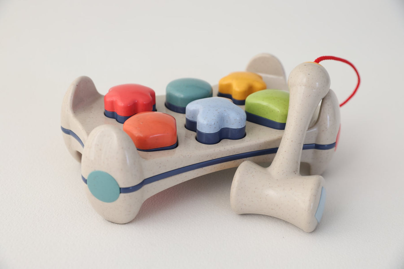 Tolo Bio Shape Sorter Play Bench - eco-friendly baby & toddler toys