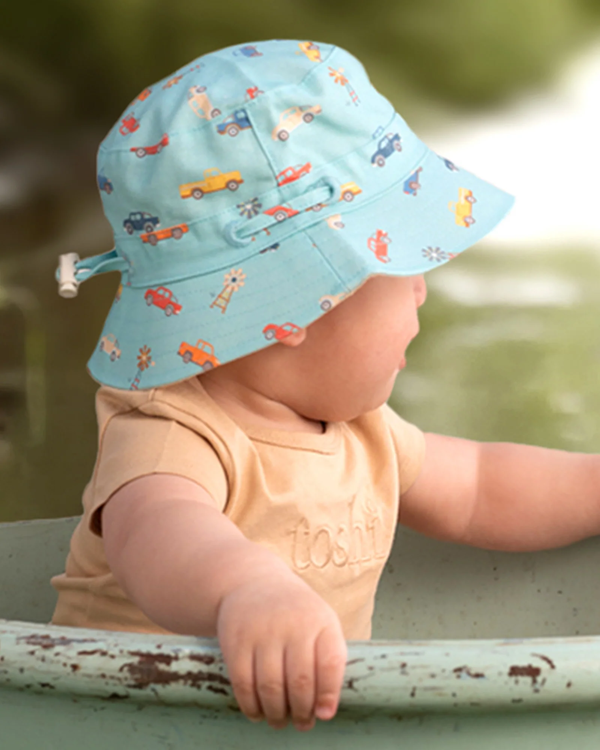 Toshi - Sunhat Ryder Utes Teal