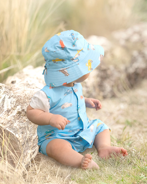 Toshi - Sunhat Ryder Fast Lane Cyan