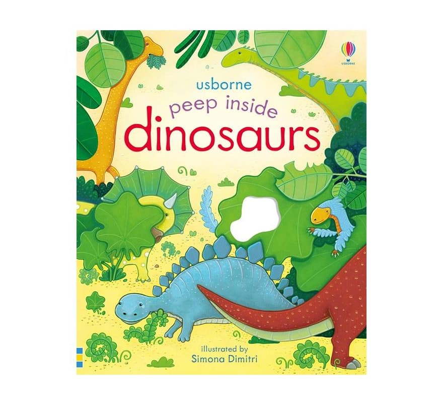 Usborne Peep Inside Dinosaurs Board Book