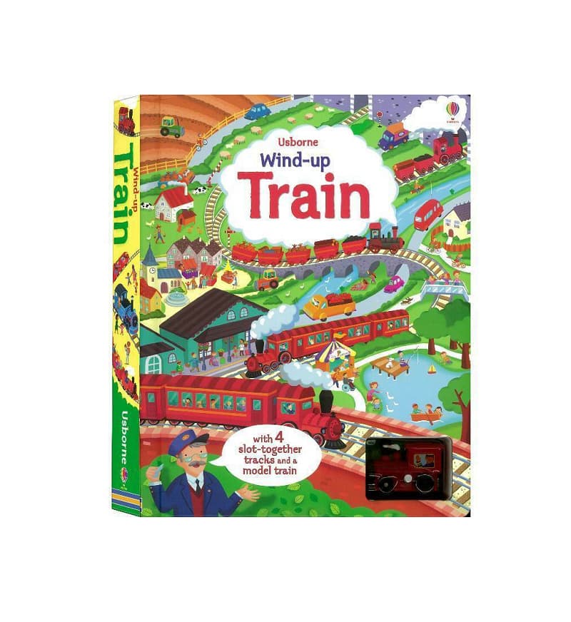 Usborne Wind-Up Train Book & Toy