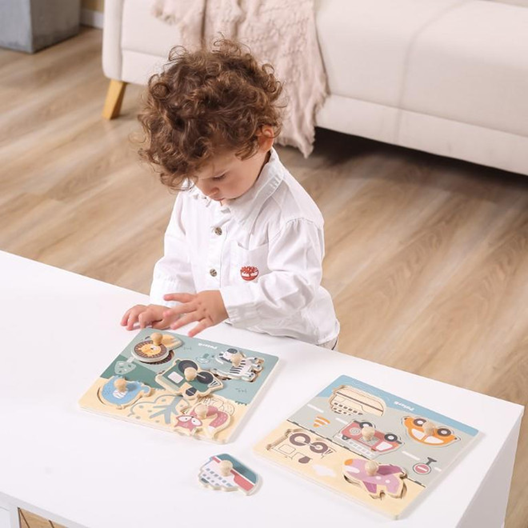 Viga - PolarB Big Knob Puzzle Animals