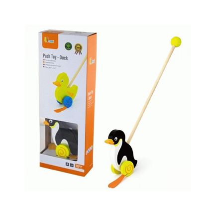 Viga - Push Toy Penguin