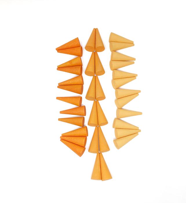 Grapat - Mandala Orange Cones