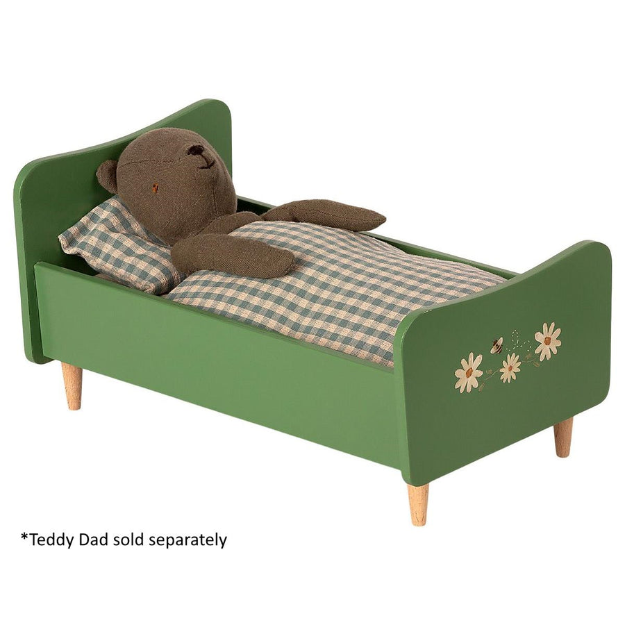 Maileg - Wooden Bed Teddy Dad