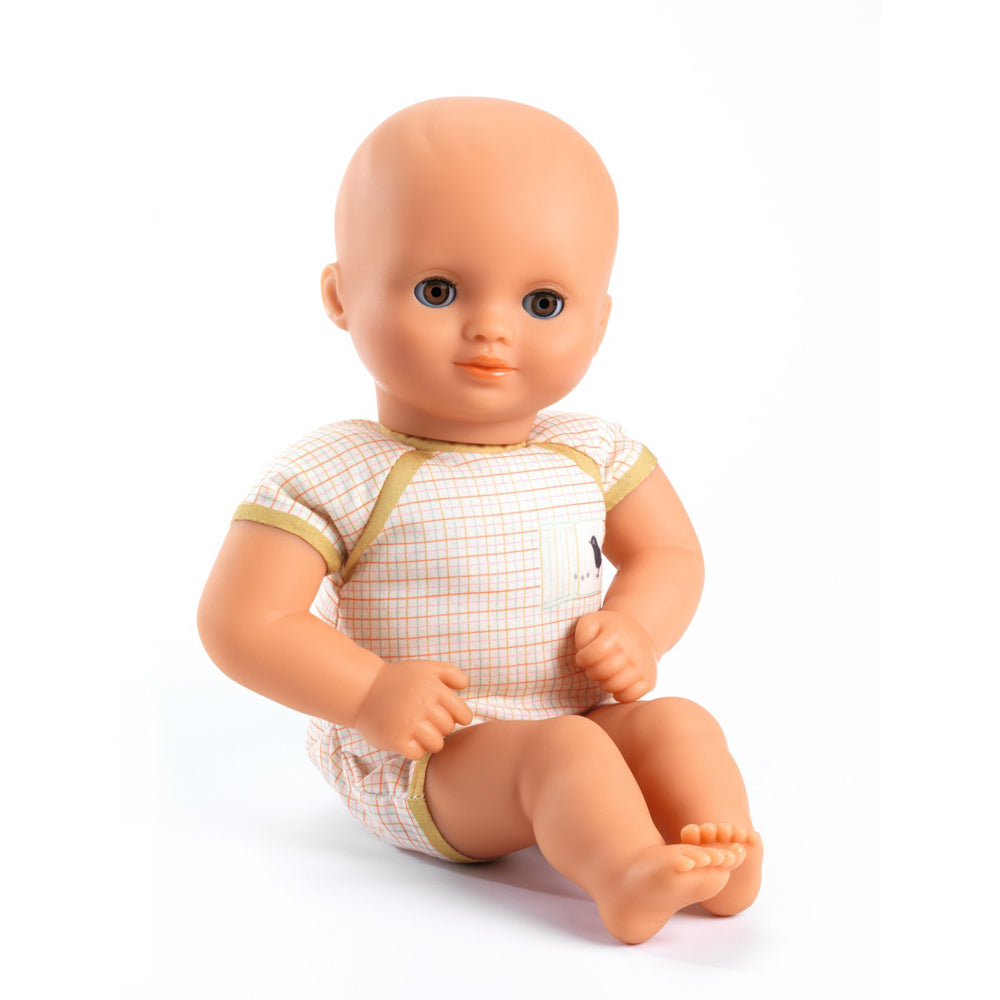 Djeco Pomea Soft Body Doll - Praline - no clothes