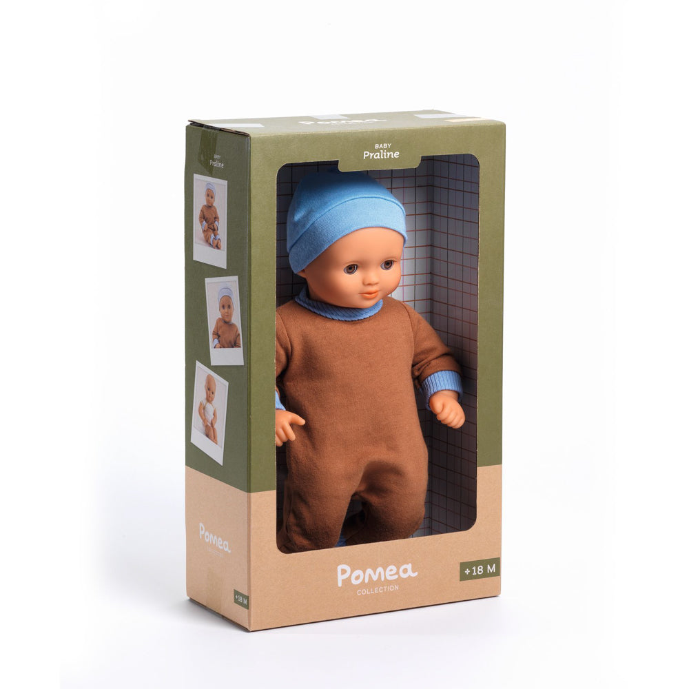 Djeco Pomea Soft Body Doll - Praline in box