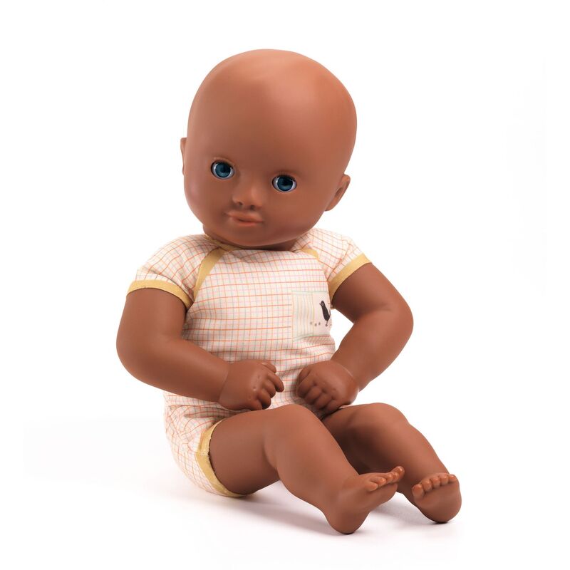 Djeco - Pomea - Soft Body Doll in Yellow