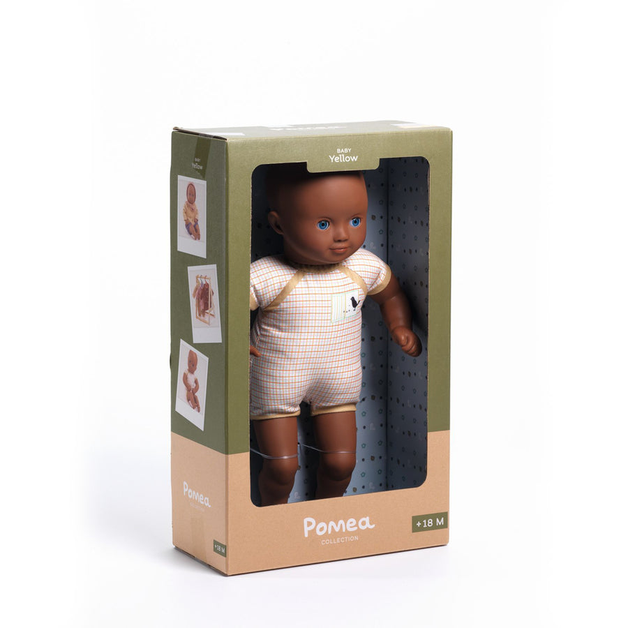 Djeco Pomea Soft Doll in Yellow