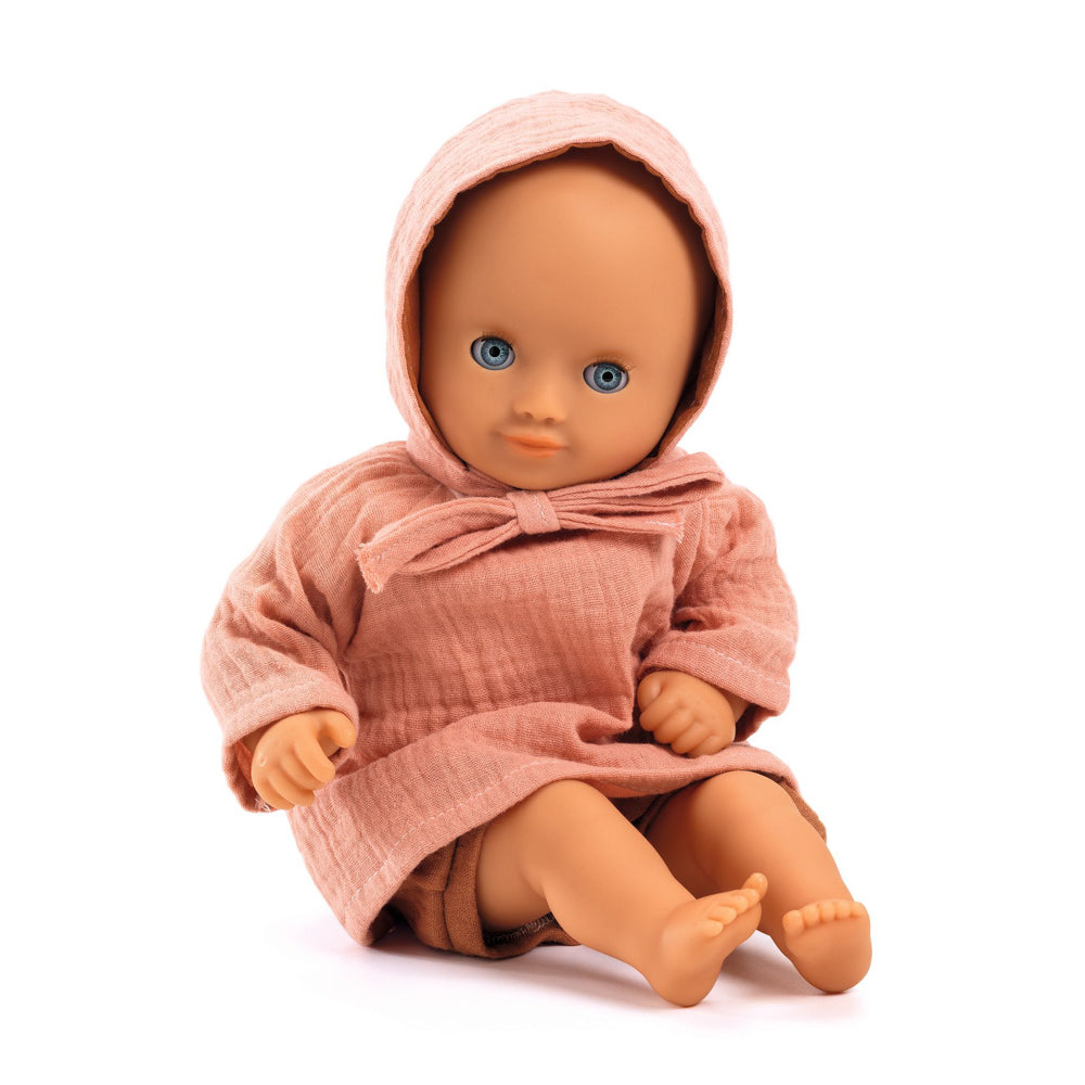 Djeco Pomea Peach 3 piece doll outfit - doll not included