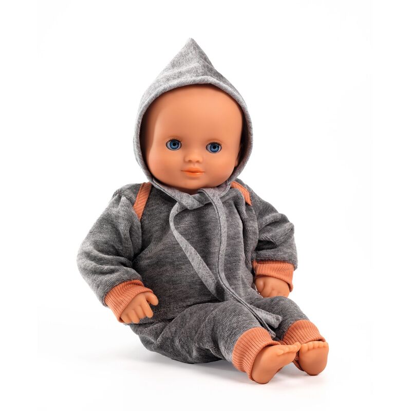 Djeco Pomea Velour Doll Tracksuit - doll not included