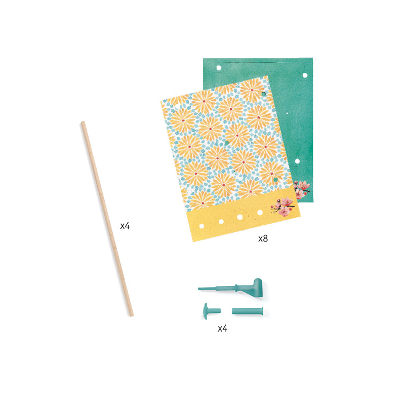 Djeco Do It Yourself Windmills contents