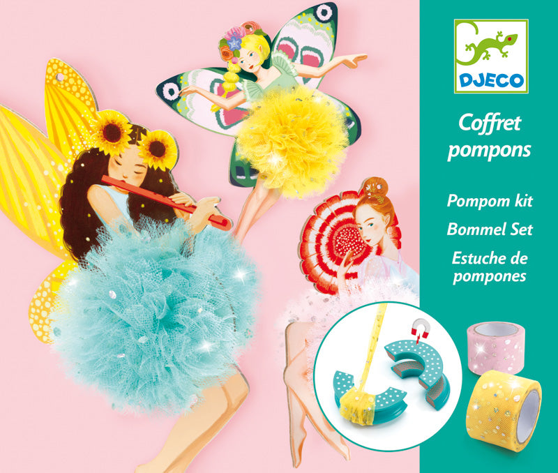 Djeco DJ9836 Fairy Pompom Making Kit