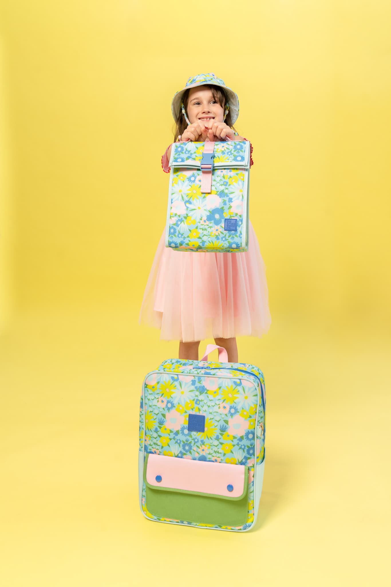 The Somewhere Co - Posy Skies Adventure Backpack and lunch satchel