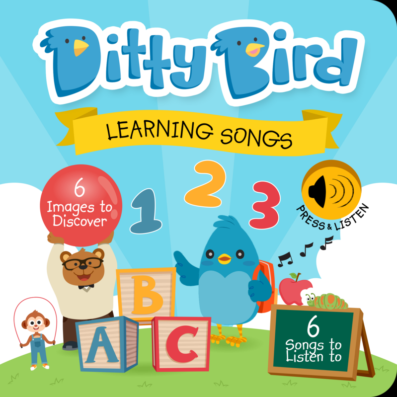 Ditty Bird Learning Songs board books
