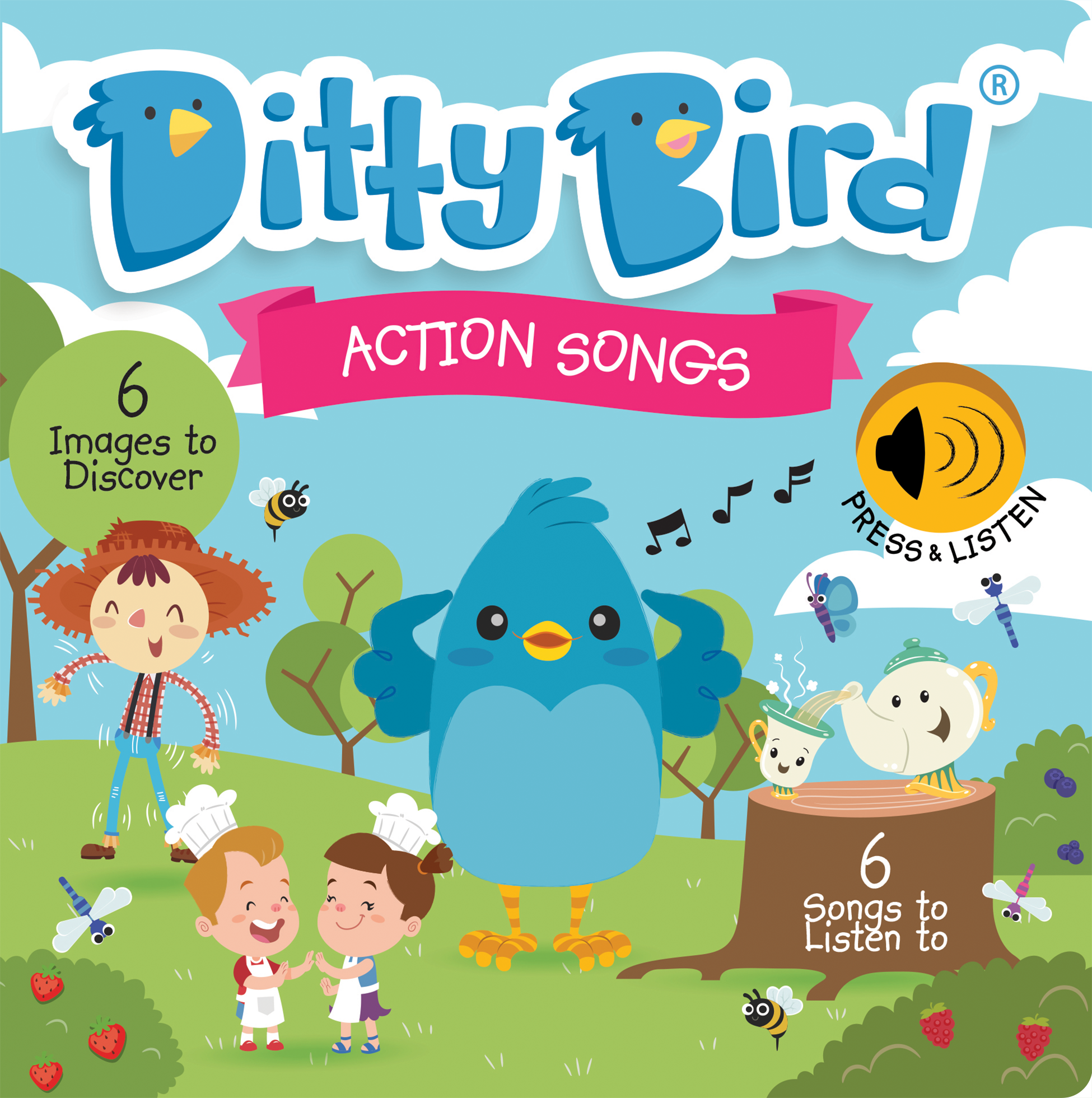 Ditty Bird Action Songs Book 