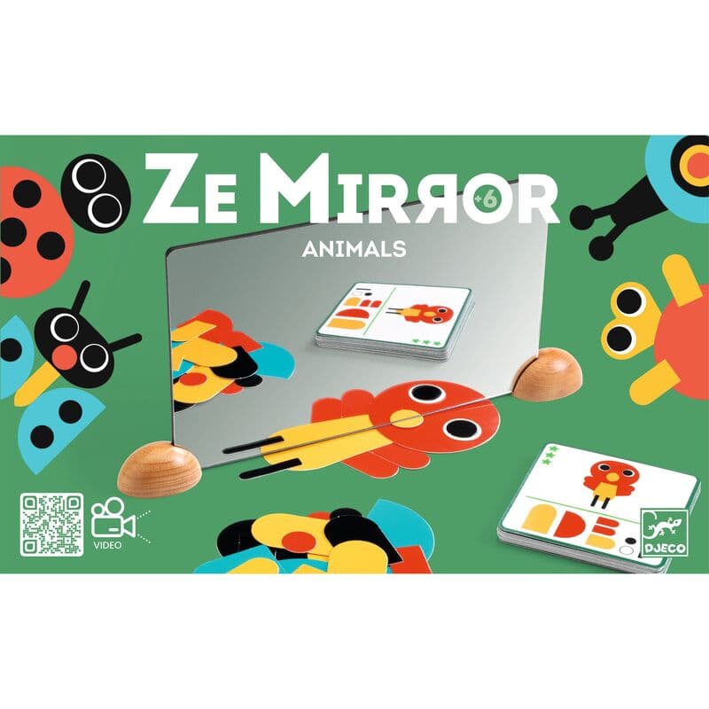 Djeco Ze Mirror Animals Set in box