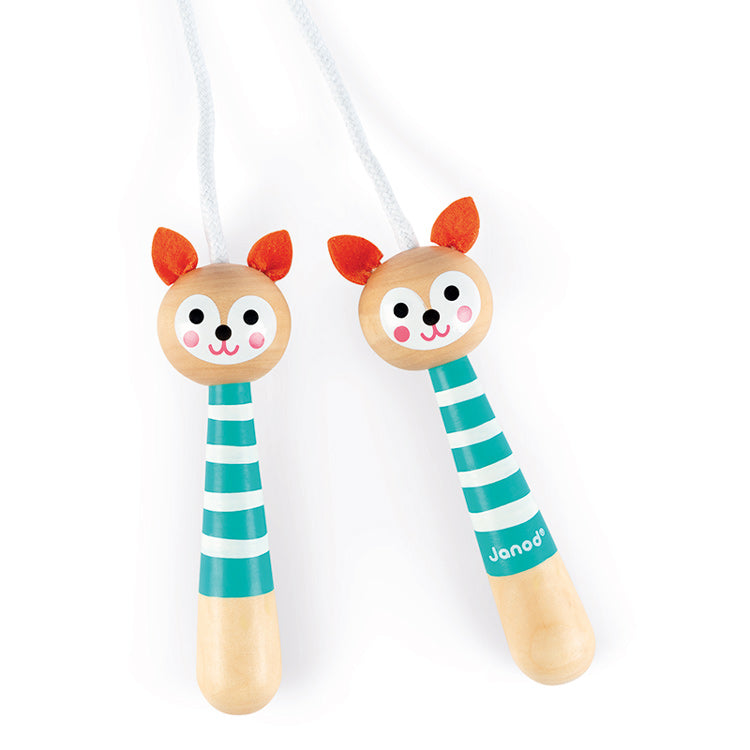 Janod Fox Skipping Rope at Little Sprout toys